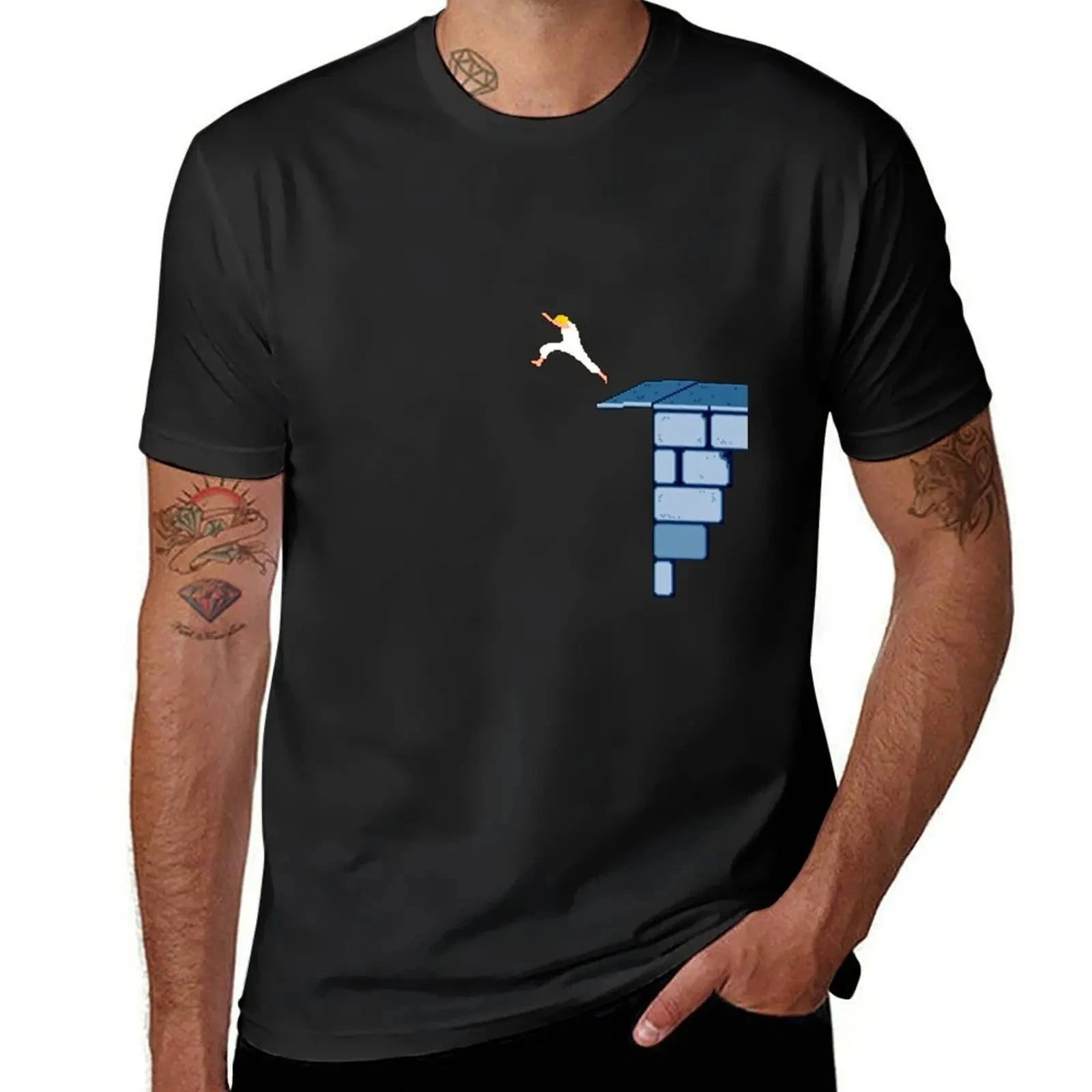 Leap of Faith - Stylish Prince of Persia T-Shirt for Ultimate Comfort and Coolness by Creative Vault Marketplace
