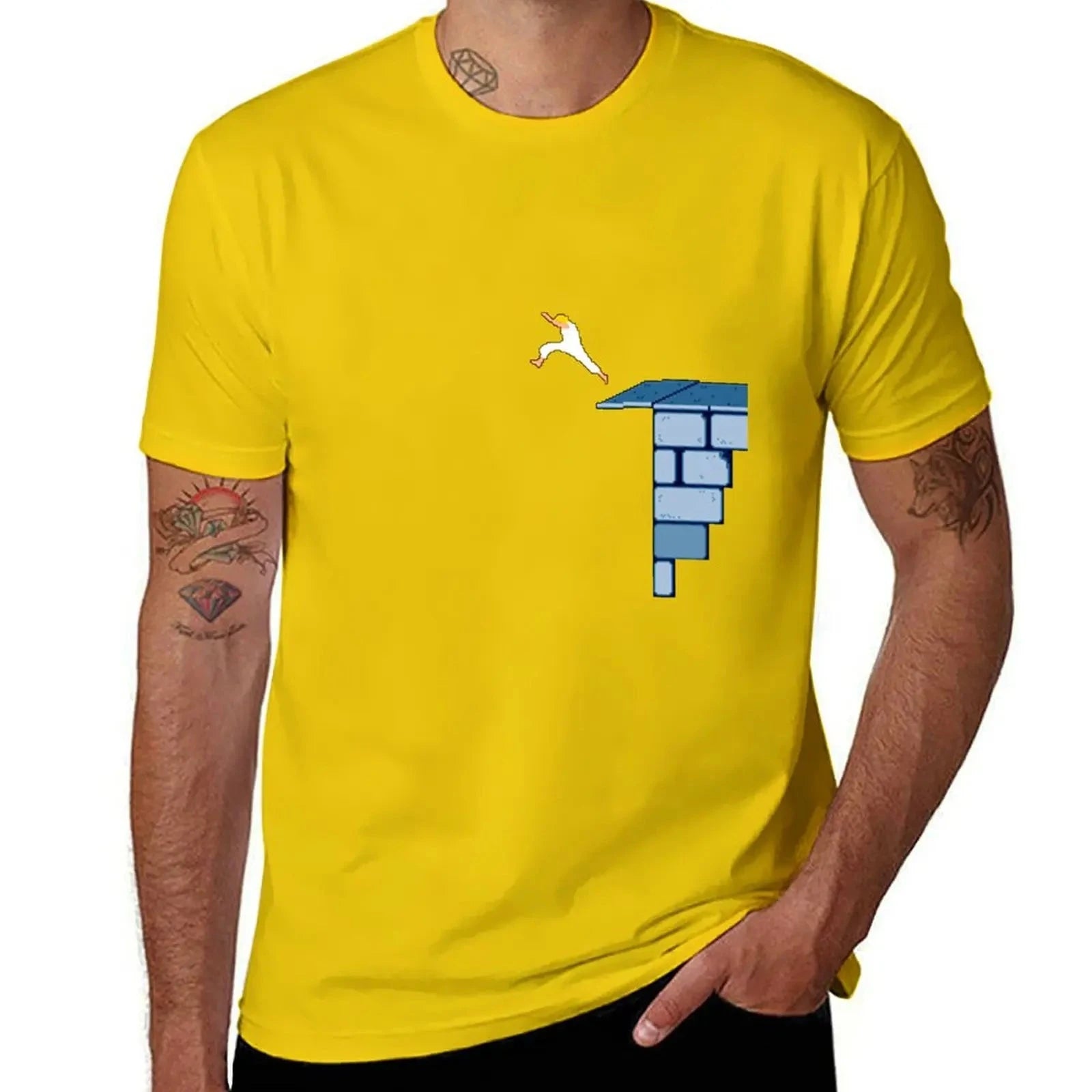 Leap of Faith - Stylish Prince of Persia T-Shirt for Ultimate Comfort and Coolness by Creative Vault Marketplace