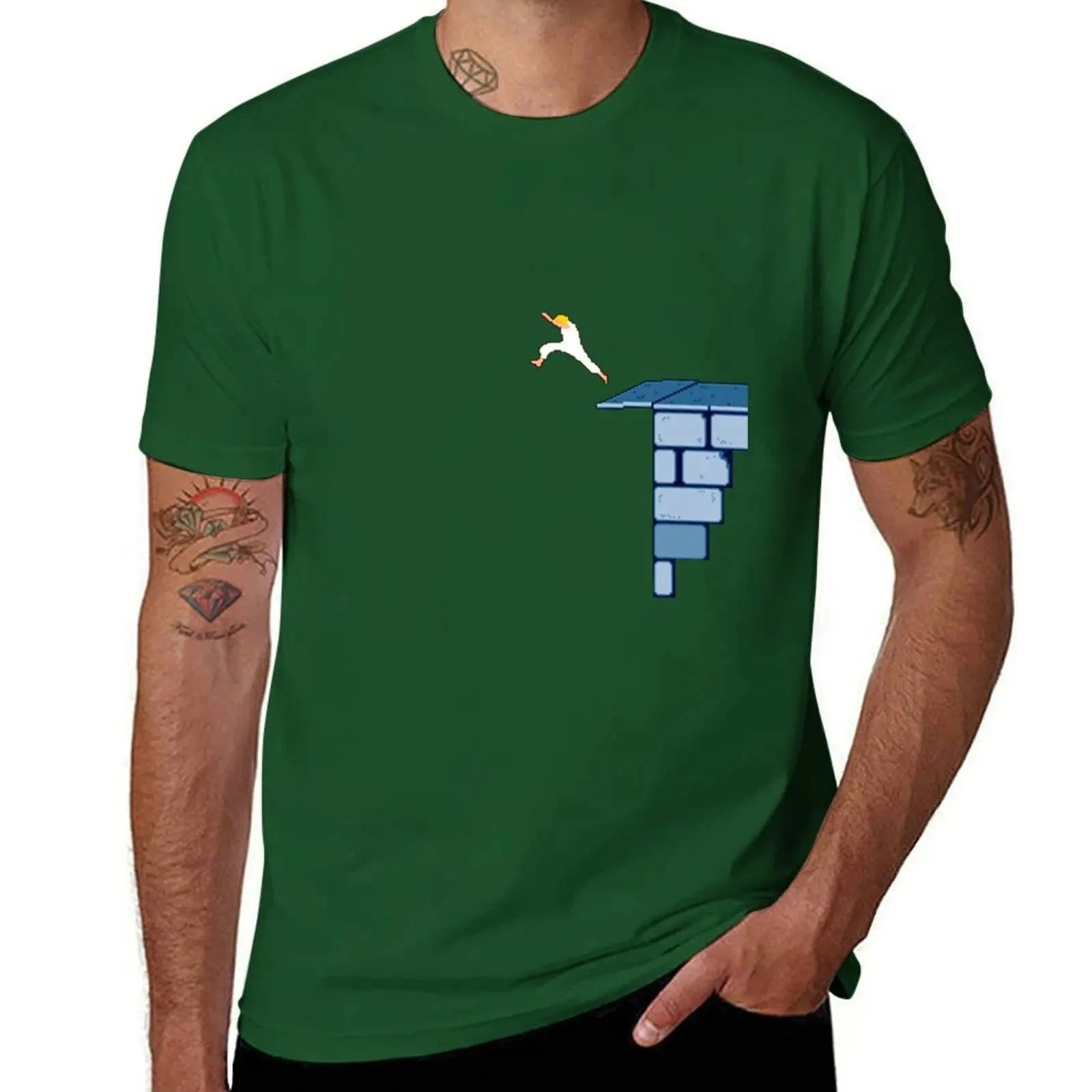 Leap of Faith - Stylish Prince of Persia T-Shirt for Ultimate Comfort and Coolness by Creative Vault Marketplace