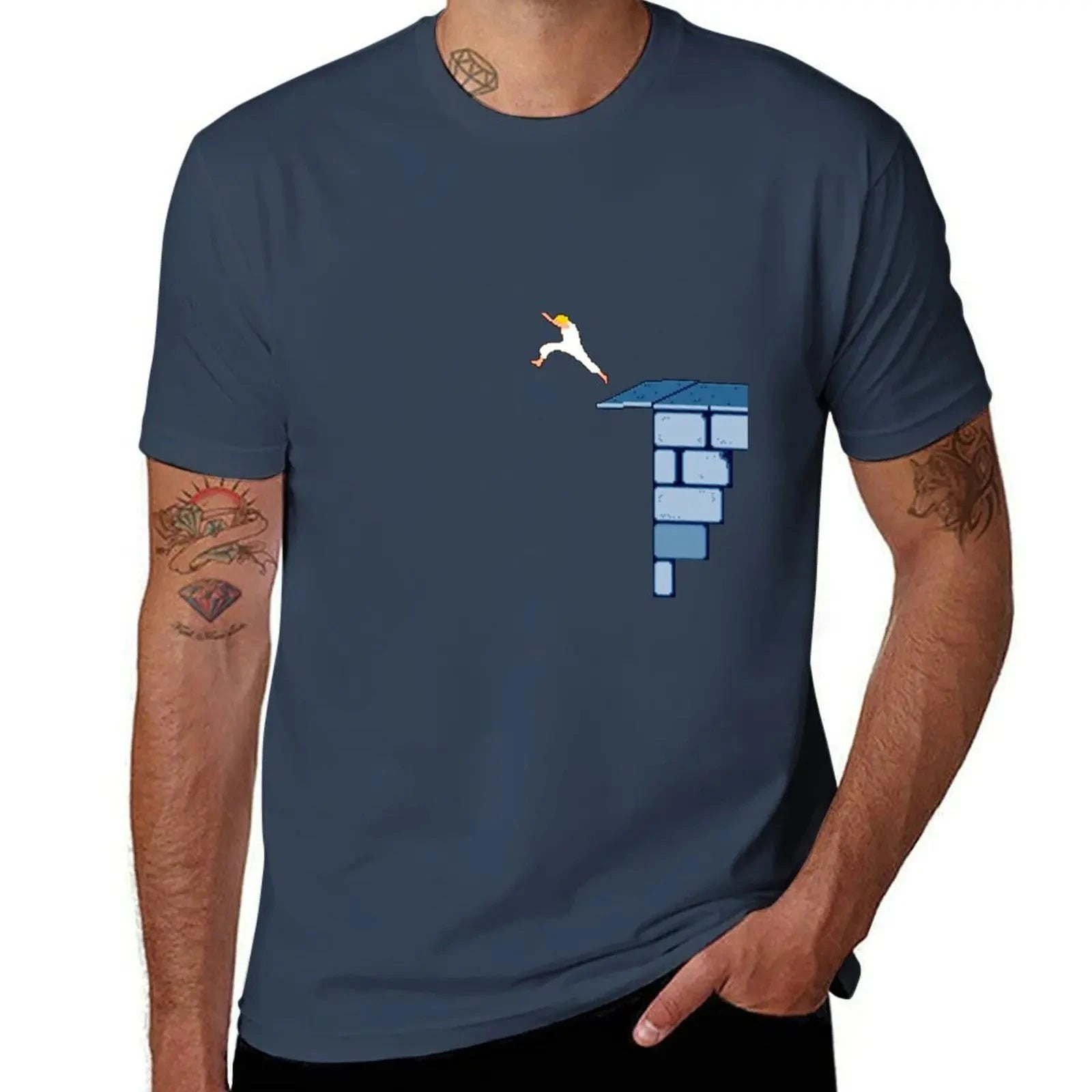 Leap of Faith - Stylish Prince of Persia T-Shirt for Ultimate Comfort and Coolness by Creative Vault Marketplace