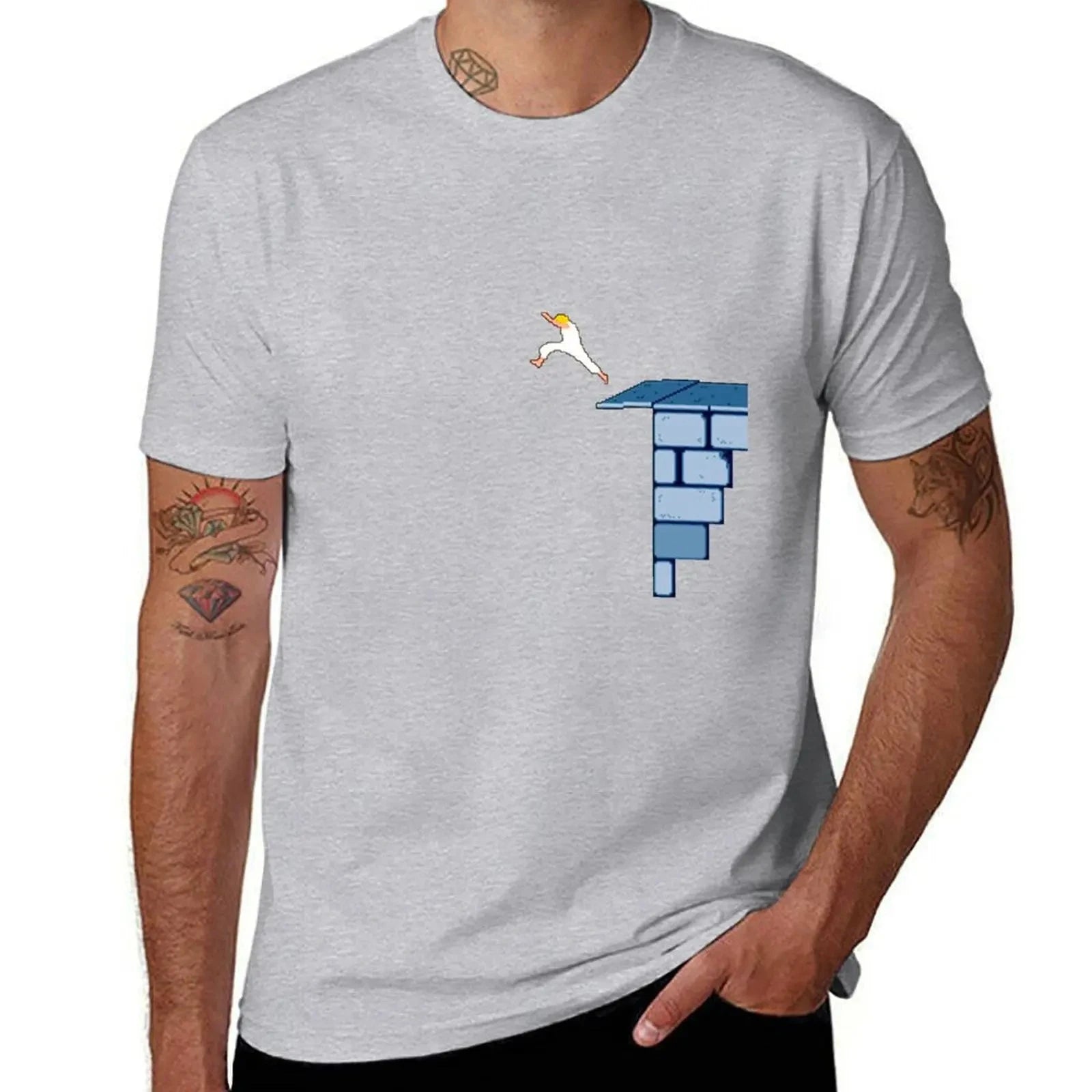 Leap of Faith - Stylish Prince of Persia T-Shirt for Ultimate Comfort and Coolness by Creative Vault Marketplace