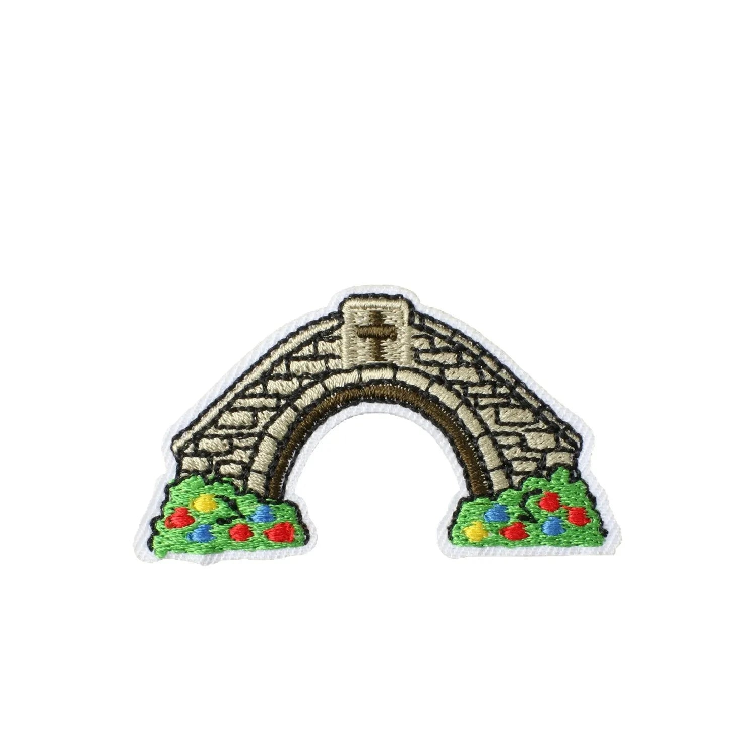 Little Lamb Faith Iron-On Patch by Creative Vault Marketplace