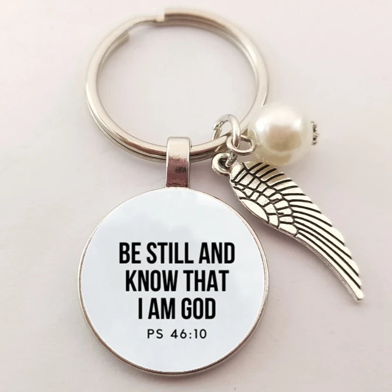 bible verse key chains faith keychain scripture quote christian jewelry for friend women men inspirational gifts by Creative Vault Marketplace