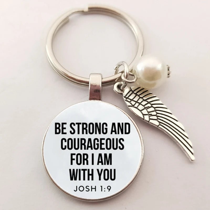 bible verse key chains faith keychain scripture quote christian jewelry for friend women men inspirational gifts by Creative Vault Marketplace