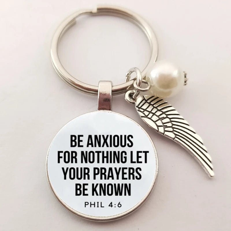 bible verse key chains faith keychain scripture quote christian jewelry for friend women men inspirational gifts by Creative Vault Marketplace