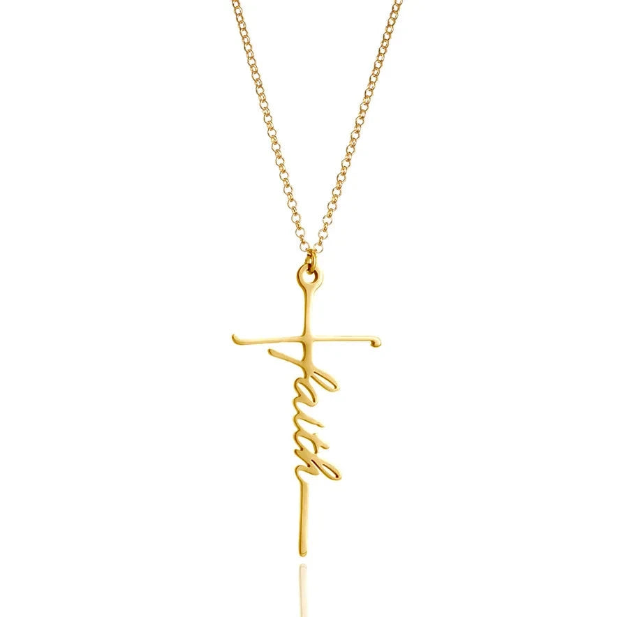 Inspiring Faith Cross Necklace for Women – A Touch of Grace and Hope in Every Wear by Creative Vault Marketplace