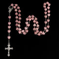Faith Cross Pearl Bead Necklace by Creative Vault Marketplace