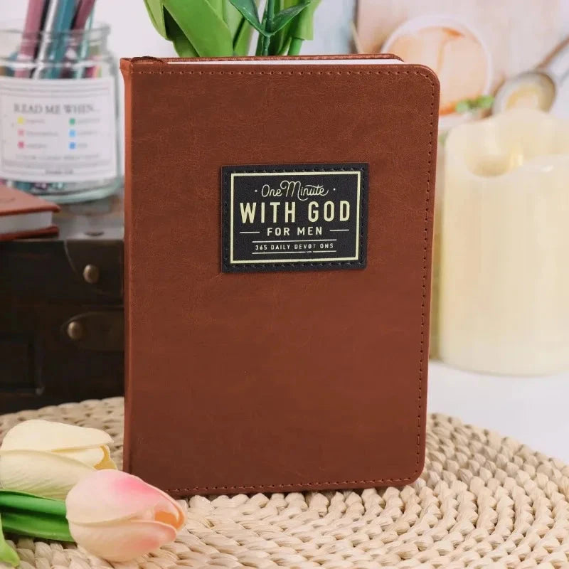 One Minute with God for Men: A Daily Devotional Book for Men for Inspirational Growth by Creative Vault Marketplace