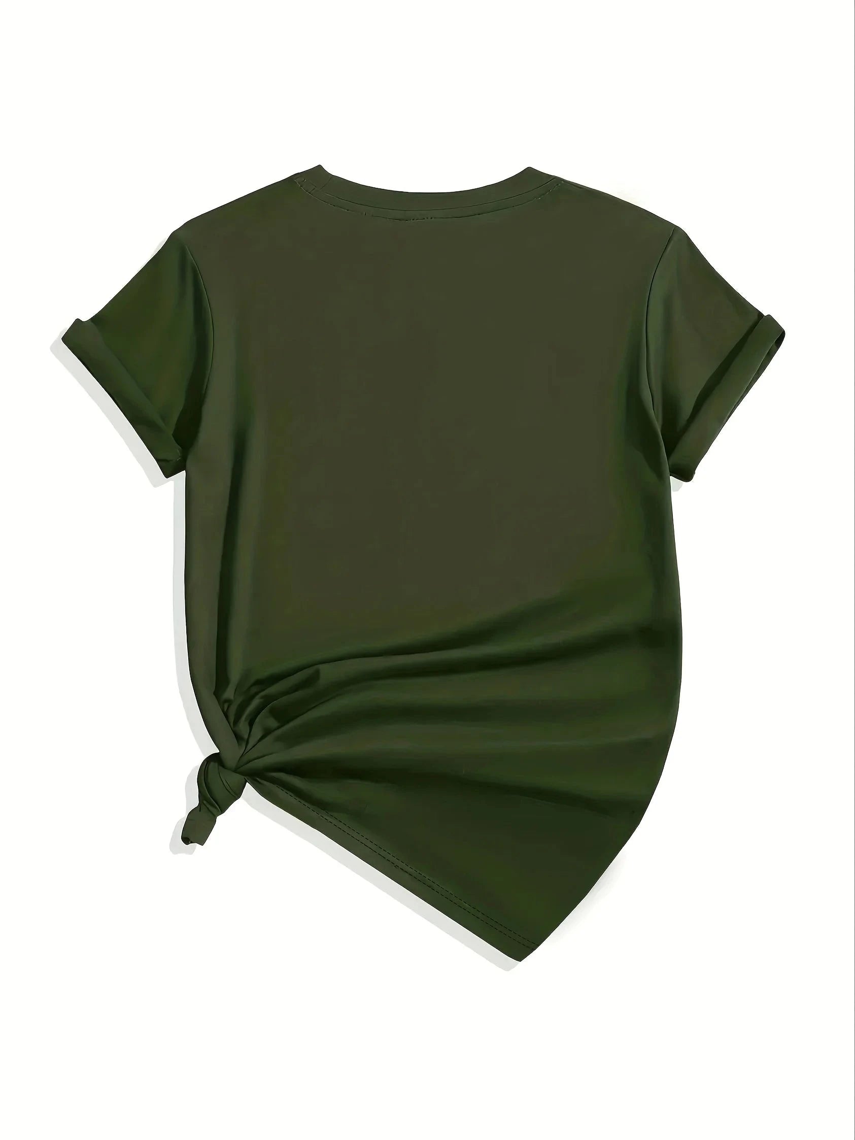 Faith Over Fear Women's Tee - Minimalist Leaf Graphic, Inspirational Casual Top by Creative Vault Marketplace