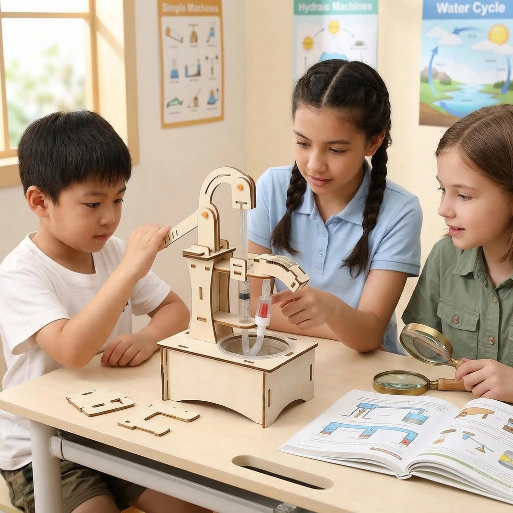 Children's science and education experiment models, children's DIY handcrafted assembly toys, children's DIY gifts by Creative Vault Marketplace
