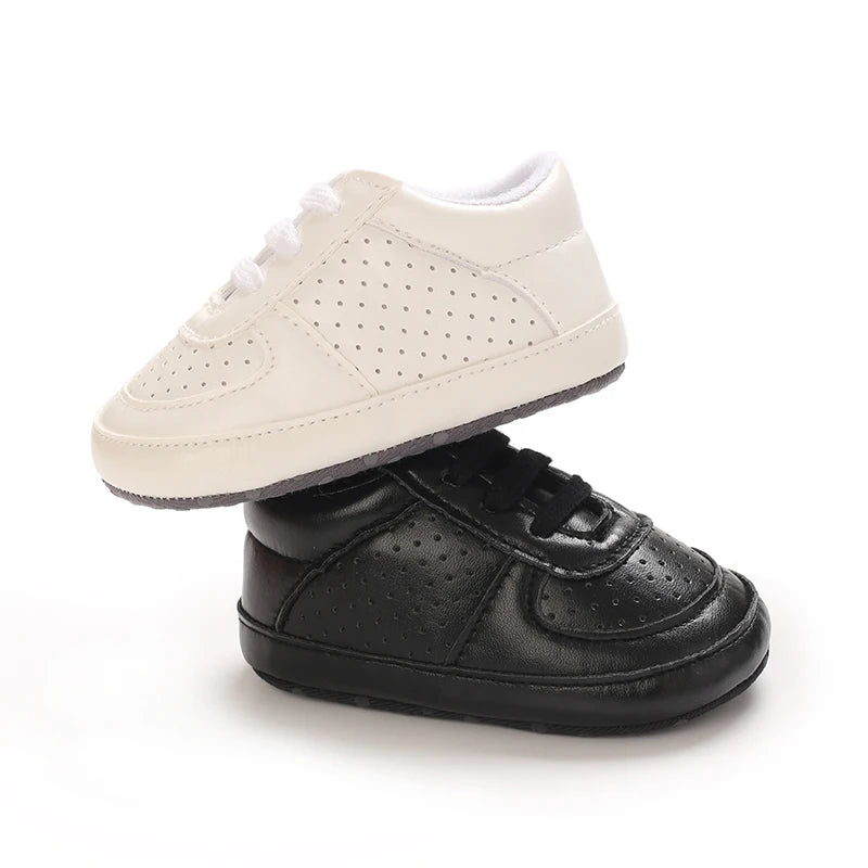 Newborn Baby Walking Shoes 0-1 Year Old Baby Shoes For Sports, Men's And Women's Non Slip Soft Soled Front Shoes, High-End Minim by Creative Vault Marketplace