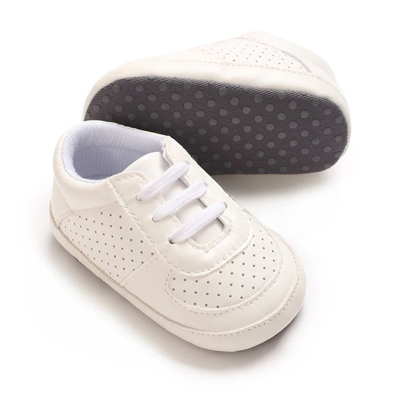 Newborn Baby Walking Shoes 0-1 Year Old Baby Shoes For Sports, Men's And Women's Non Slip Soft Soled Front Shoes, High-End Minim by Creative Vault Marketplace