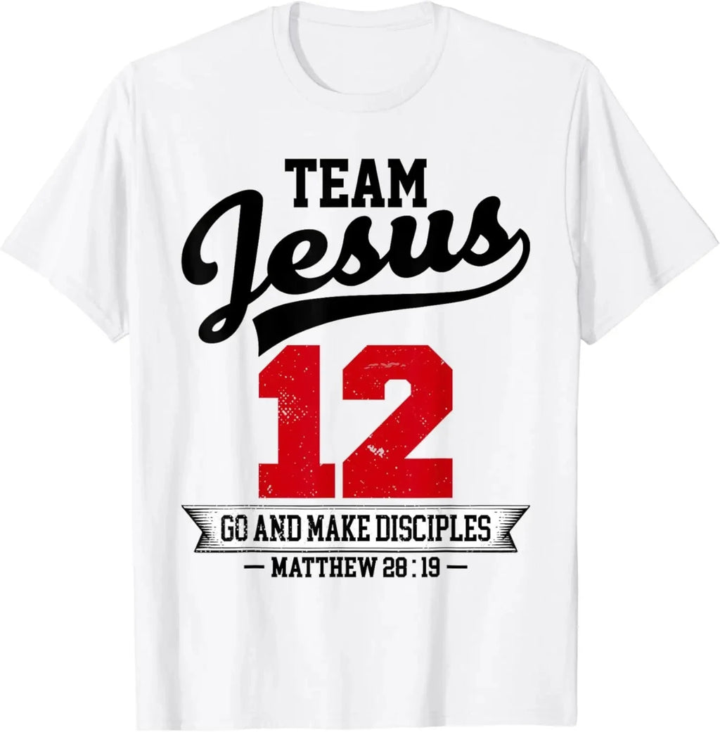 Funny Team Jesus T-Shirt: Wear Your Faith with a Smile by Creative Vault Marketplace