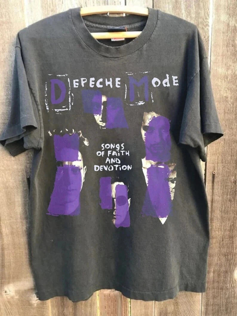 Depeche Mode Tour T-Shirt: Celebrate Your Love for Music in Style by Creative Vault Marketplace
