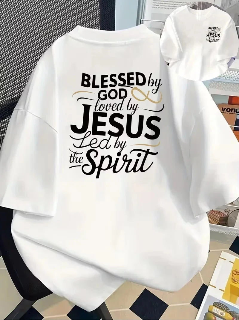 Faith Graphic T-shirt: Wear Your Blessings | Casual & Trendy Style for Every Day by Creative Vault Marketplace