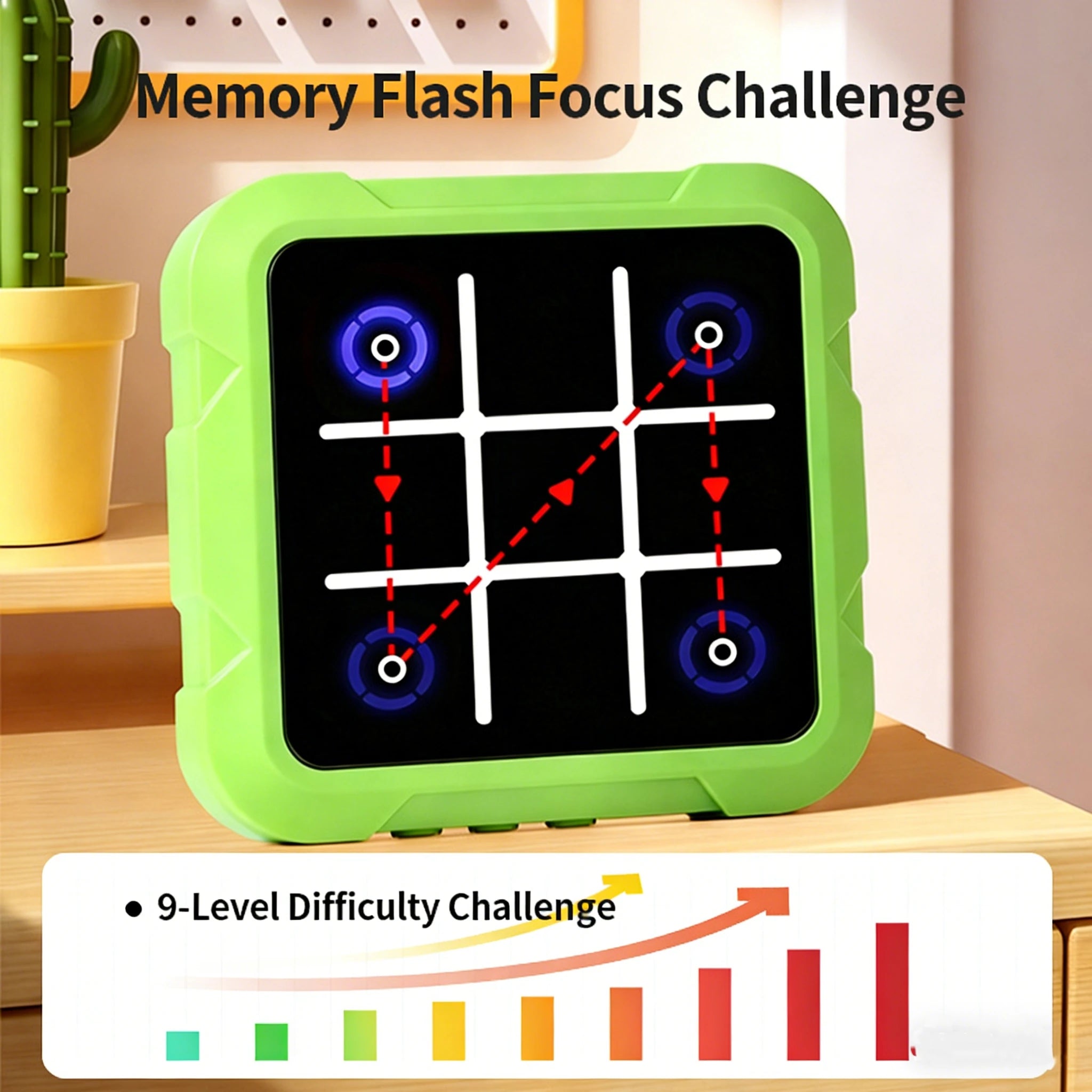 Electronic Chessboard Tic Tac Toe Multifunctional Children's Education Strategy Toy Parent-Child Fun Interactive Brain Game by Creative Vault Marketplace