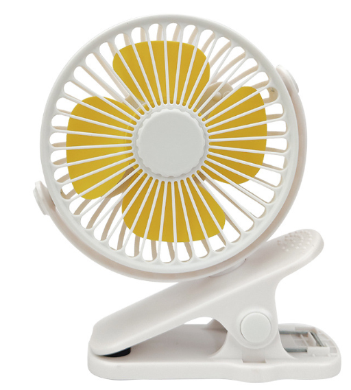 USB Rechargeable Quiet Clip Fan - Ideal for Dorms