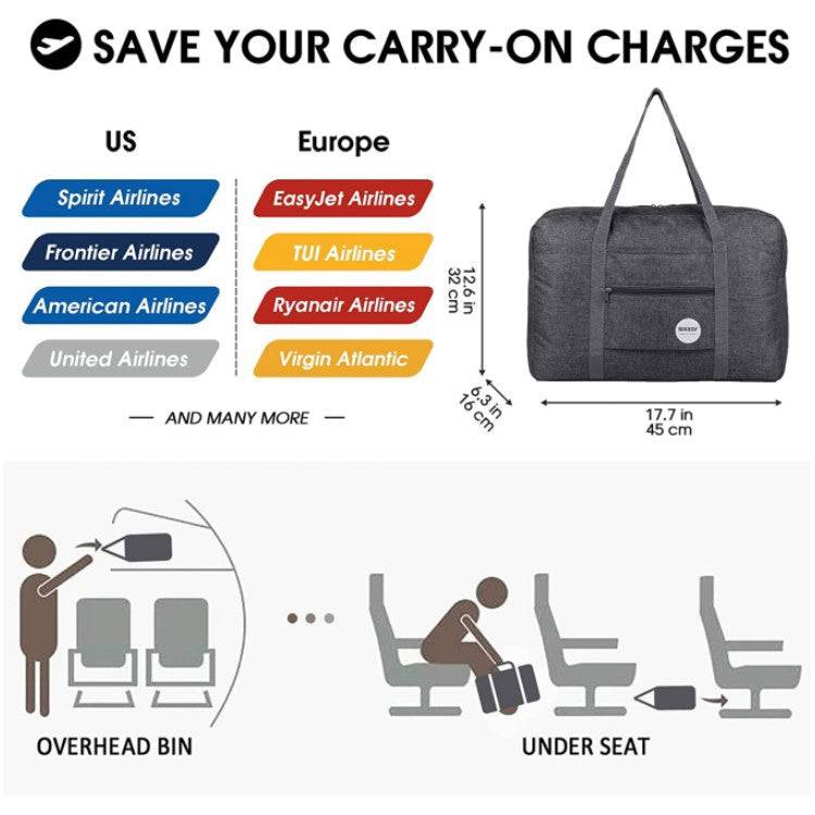 New Fashion Personal Items Travel Luggage Bag by Creative Vault Marketplace