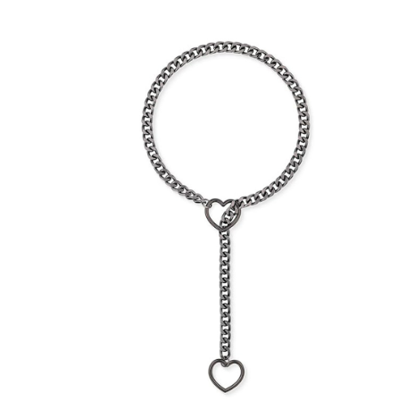 Chic Heart Link Chain Necklace