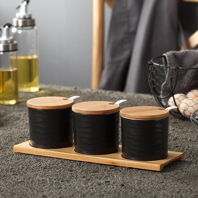 Elegant Nordic Ceramic Spice Holders