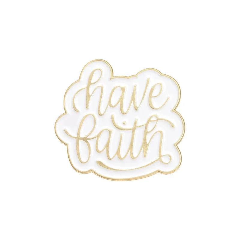 Inspire Your Journey with Jesus Inspirational Enamel Pins by Elevated Faith