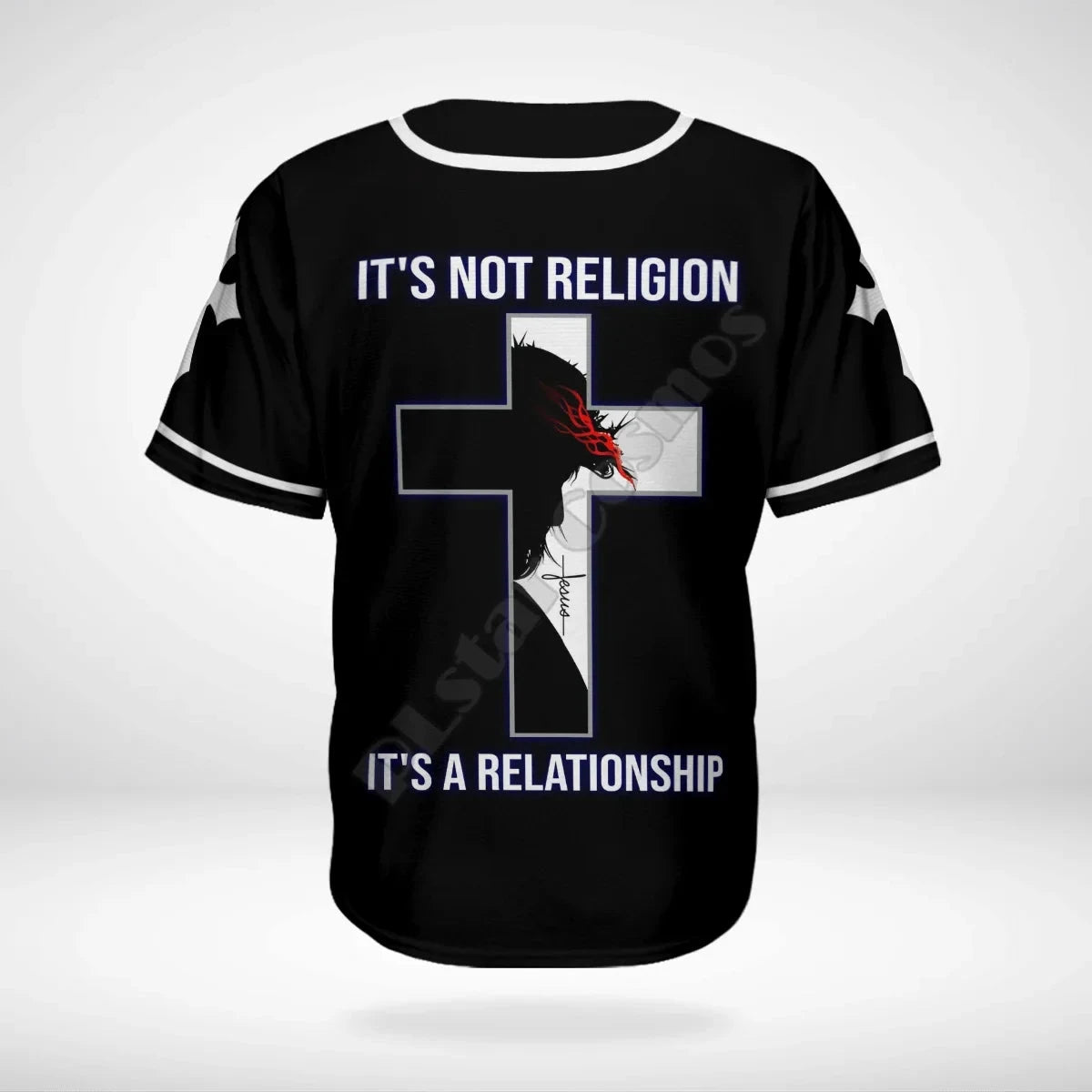 Jesus Baseball Jersey Shirt - Wear Your Faith with Style by Elevated Faith