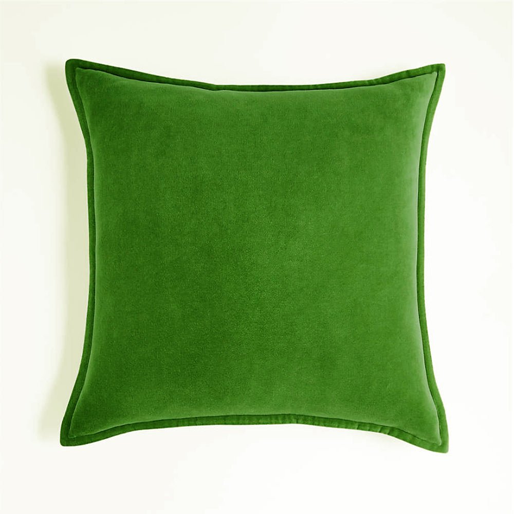 Throw Pillow Cover with 450g Insert, dark-grey, velvet, 20X20, Decorative Cushion – Fancy & Stacy by Fancy & Stacy