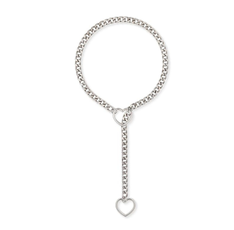 Chic Heart Link Chain Necklace