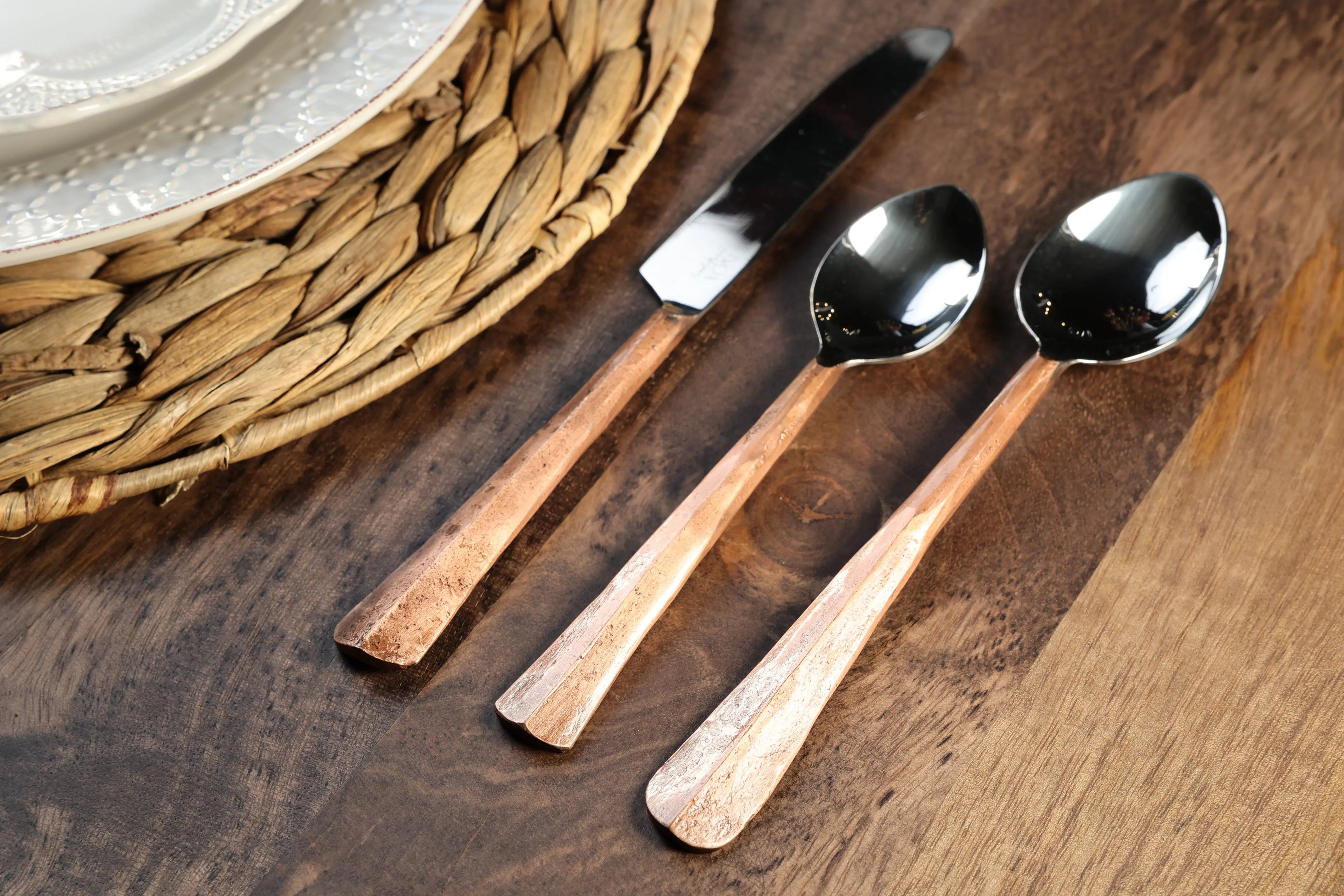 Ridge Flatware, 5-Pc. Place Setting by INOX Artisans