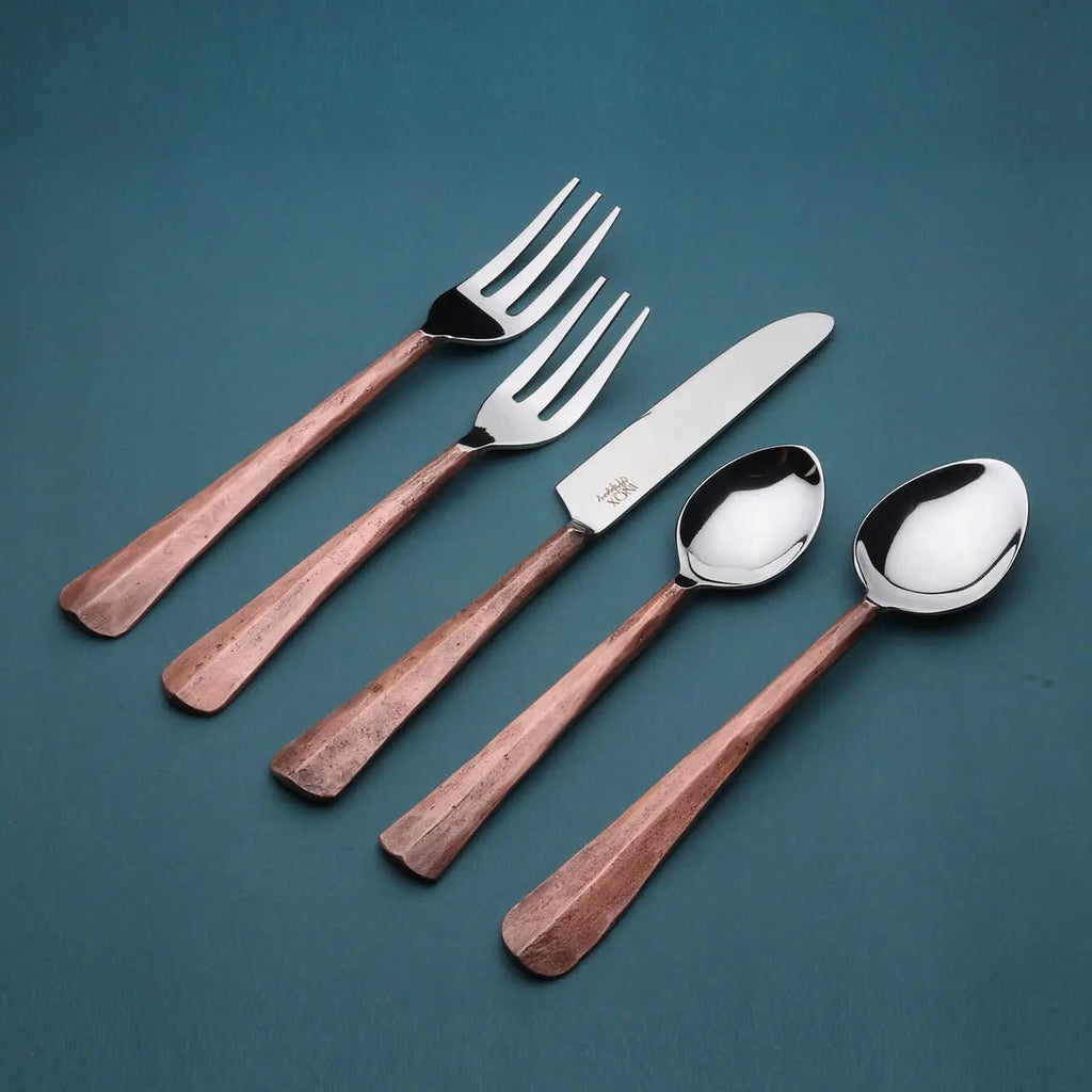 Ridge Flatware, 5-Pc. Place Setting by INOX Artisans