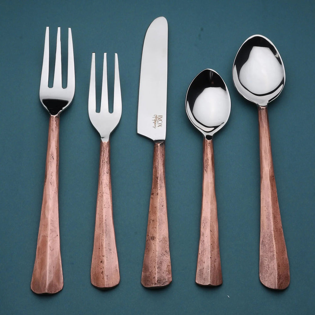 Ridge Flatware, 5-Pc. Place Setting by INOX Artisans