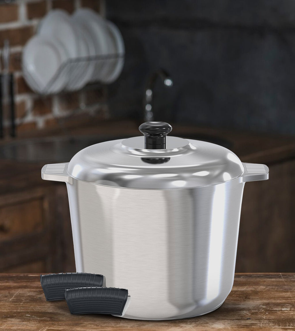 Stock Pot with Lid 10 Quarts by MAGNAWARE