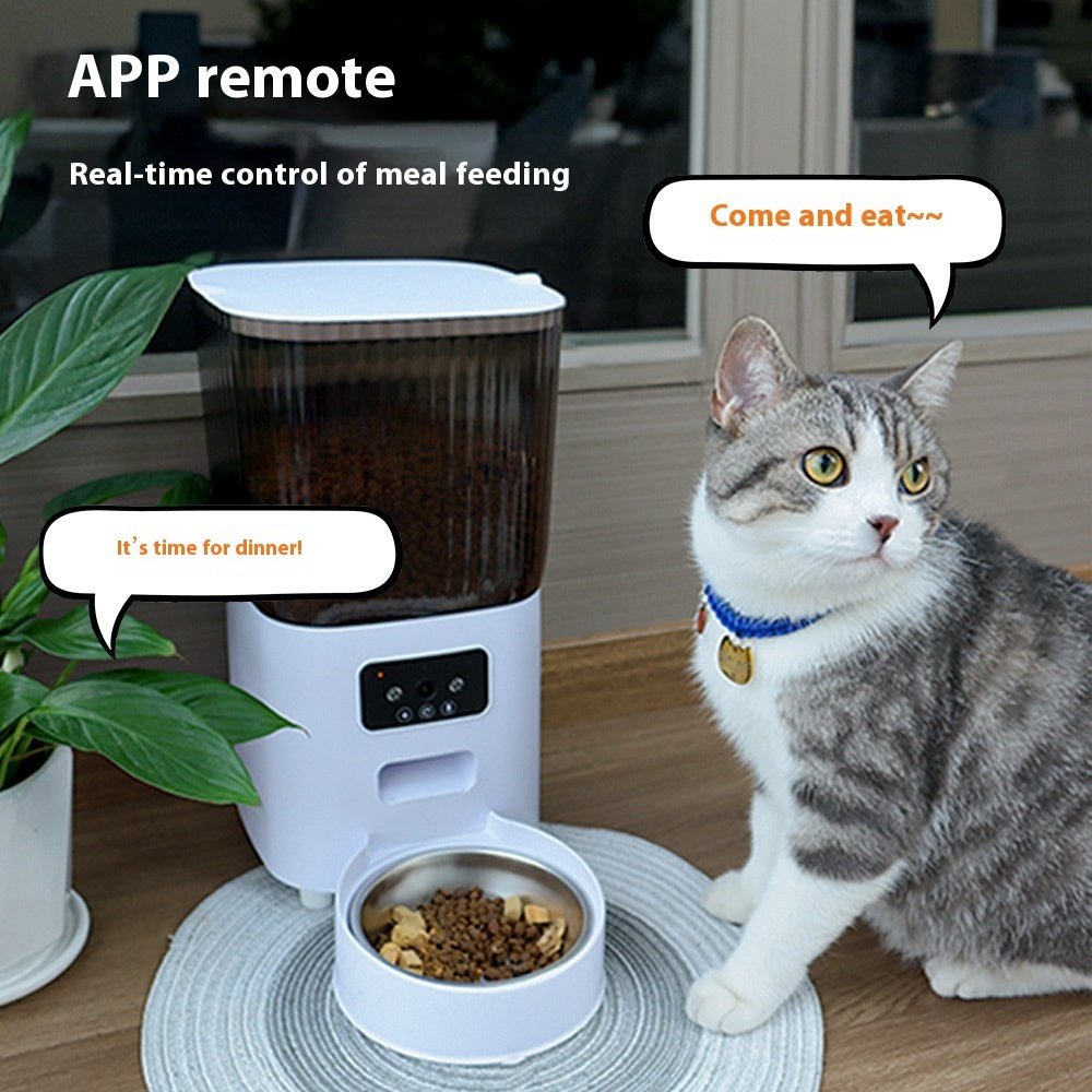 5L Automatic Pet Feeder with Timer & Portion Control by Pet Zen
