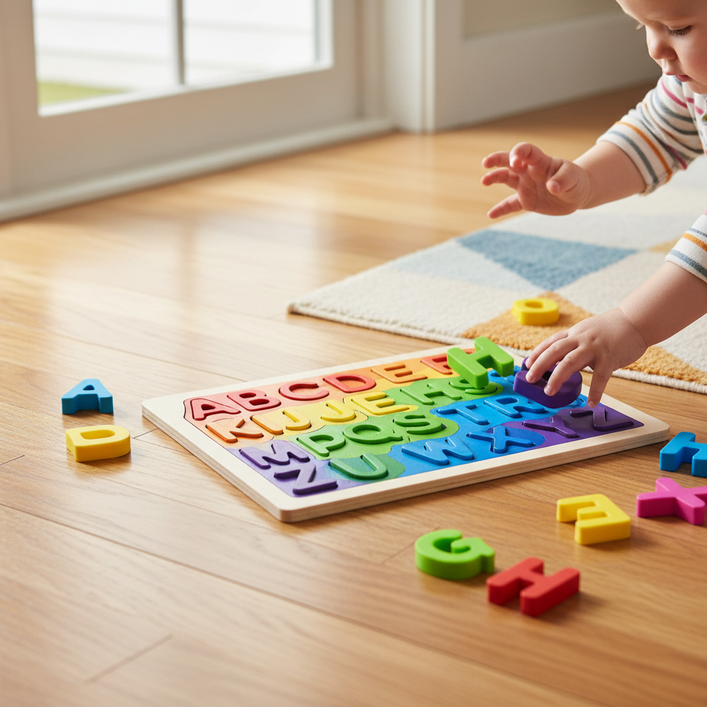 ABC Find & Fit Puzzle by Domino & Juliette