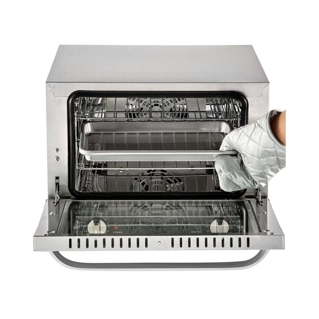 Heavy-Duty Commercial Stainless Steel Countertop Convection Toaster Oven (SAK51683) by SAKSBY WHOLESALE