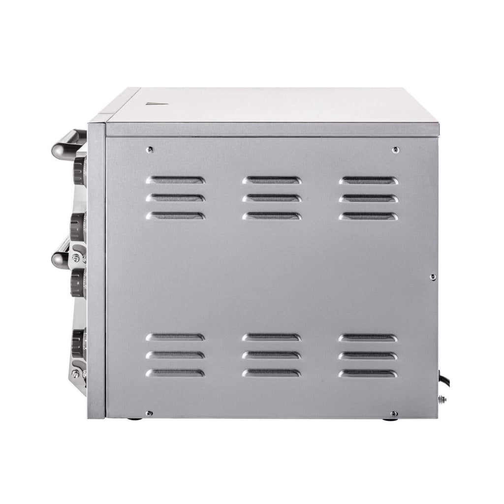 Heavy-Duty Electric 2000W Indoor Commercial Countertop Double Deck Pizza Oven (SAK36147) by SAKSBY WHOLESALE