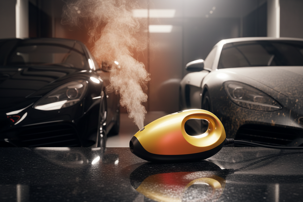 Color-Changing Car Steam Cleaner & Detailer (110V) by Creative Vault Marketplace