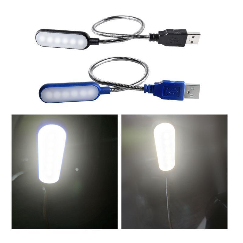 STEVVEX Portable USB LED Mini Flexibile Light For Reading Books USB Lamp for Power Bank Laptop Notebook or PC Computer by Stevvex