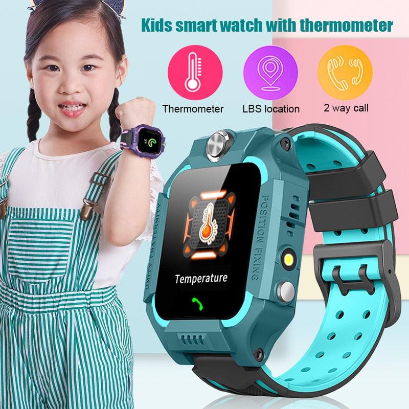 Kids Smart Watch with GPS, Phone Call, Thermometer & Video Recorder by Stevvex