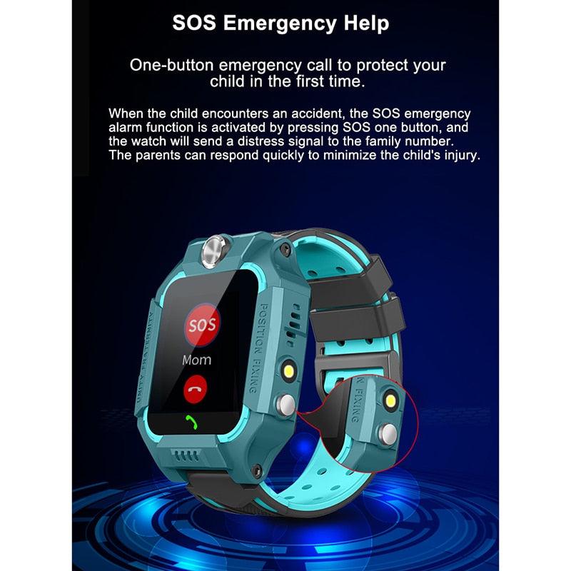 Kids Smart Watch with GPS, Phone Call, Thermometer & Video Recorder by Stevvex
