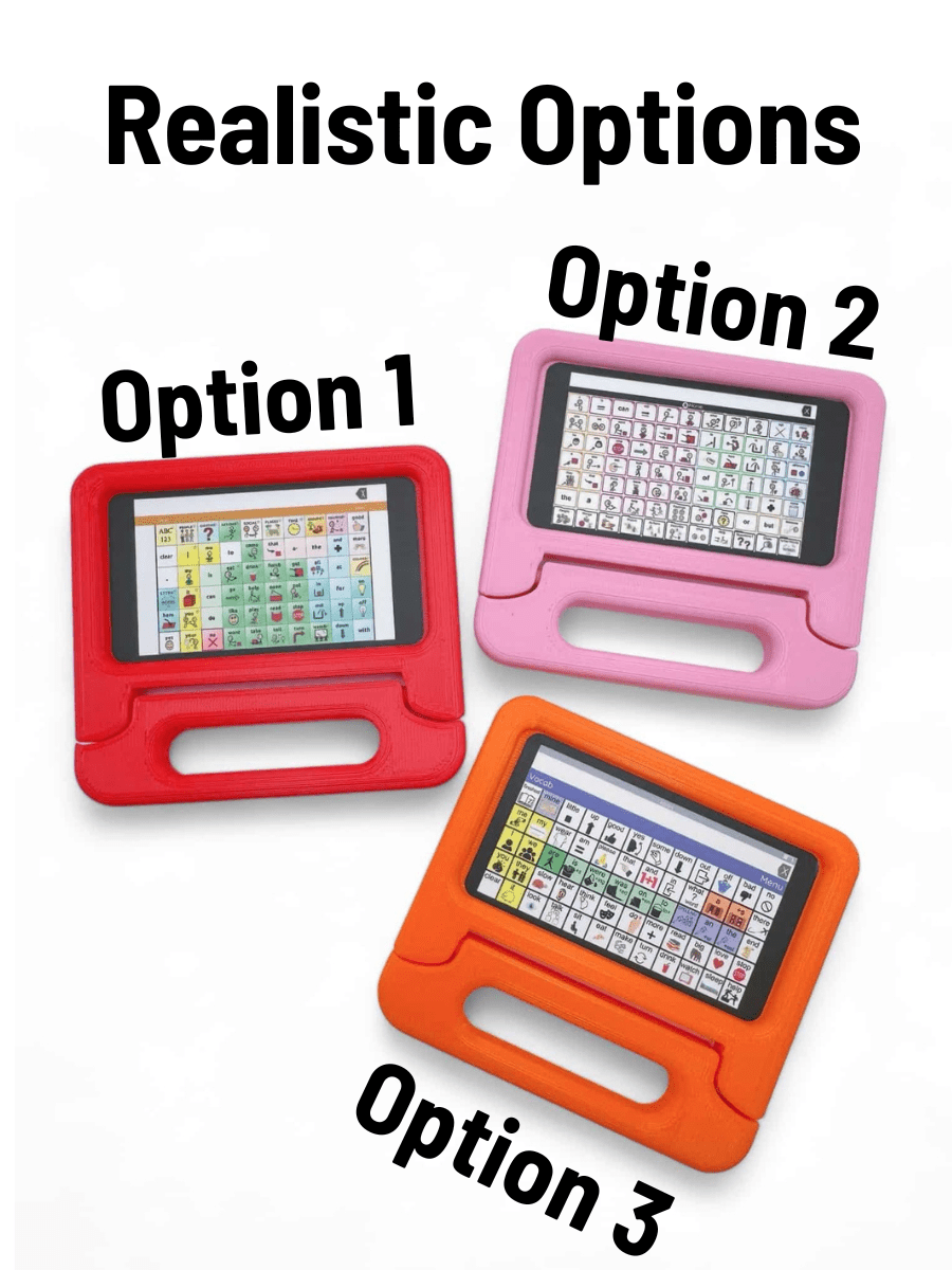 Mini AAC Device for Doll/Plush by The Butterfly Pig