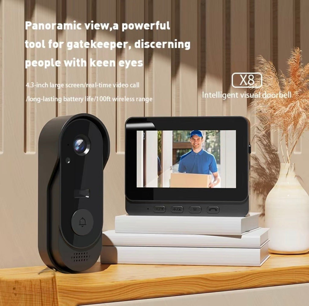 SecureView X8 Doorbell Cam by V.I.P Digital Presence