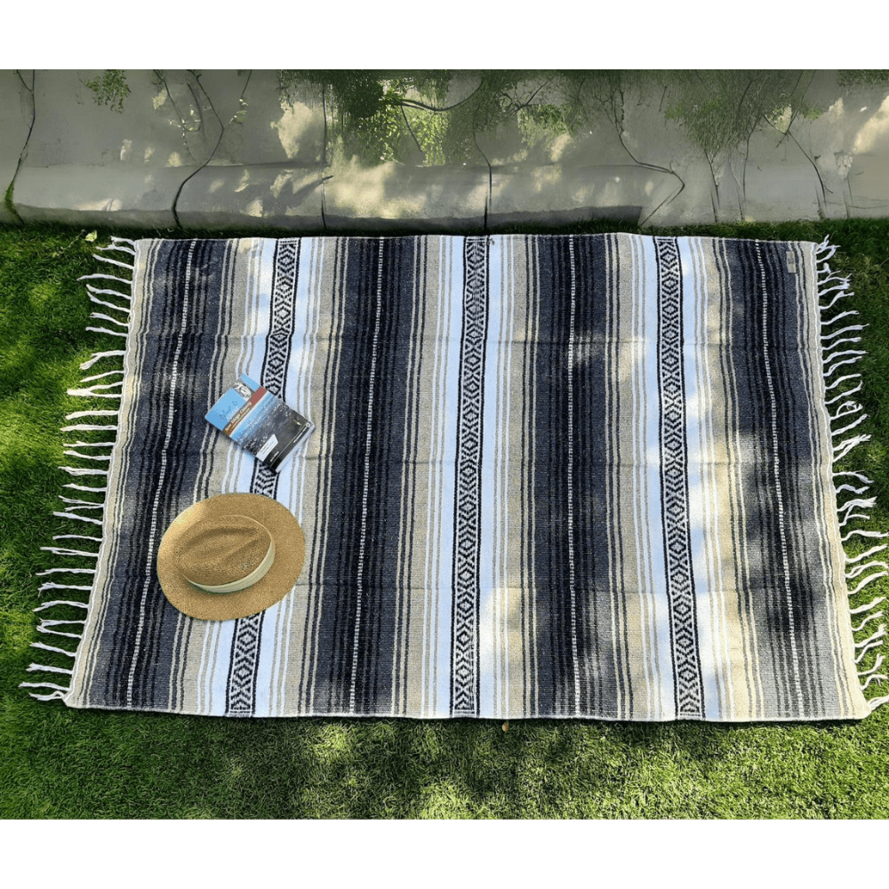 Tan Mexican Blanket by West Path